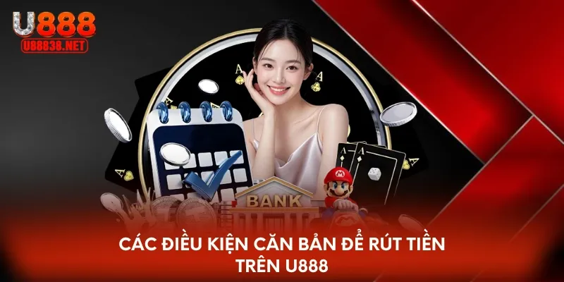 Các điều kiện căn bản để rút tiền trên U888