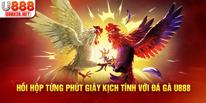 Hồi hộp từng phút giây kịch tính với đá gà U888